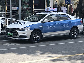 BYD Qin EV Facelift Taxi Sanming