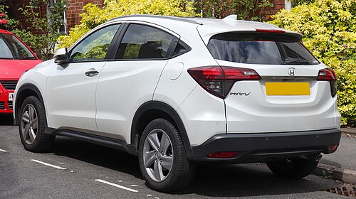 2019 Honda HR-V 1.5 EX (RU1; facelift, UK)
