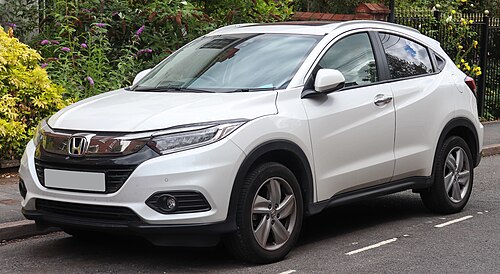 2019 Honda HR-V 1.5 EX (RU1; facelift, UK)