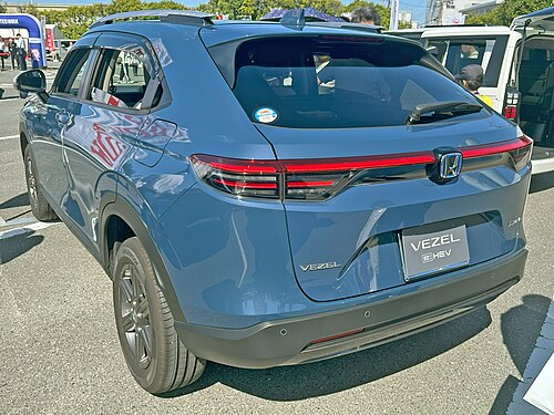 Rear view (facelift, Japan)