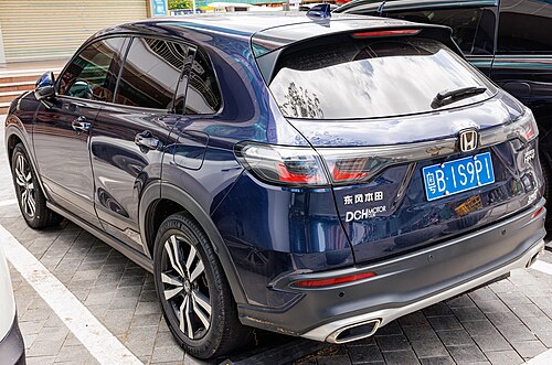 Rear view (HR-V, China)