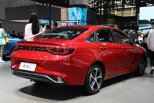 Geely Emgrand L rear.