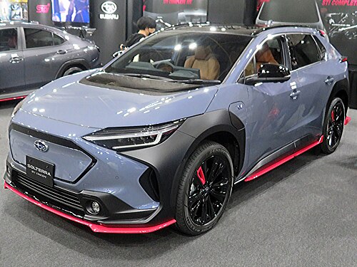 Subaru Solterra STI Concept front