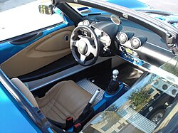 Interior of a Lotus Elise S2