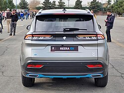 IKCO Reera EV (Rear view, electric model)