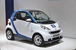 Smart Fortwo electric drive Car2Go edition
