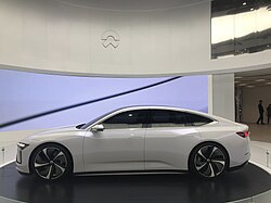 Nio ET Preview concept (side)
