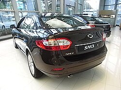 2013 model rear view
