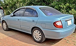 2002 model rear view