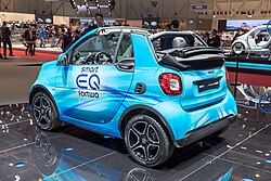 Smart EQ ForTwo Cabrio, GIMS 2018
