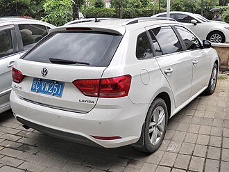 Volkswagen Gran Lavida (rear, facelift)