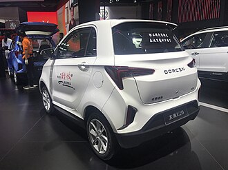 Dorcen E20 rear quarter view