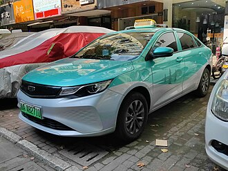 Geely Emgrand EV Pro taxi