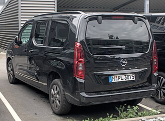 Opel Combo Life (rear view)