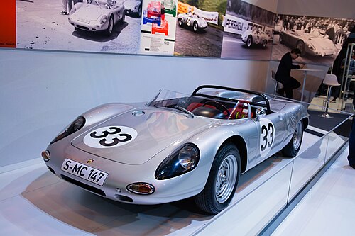 Porsche 718 W-RS Spyder at the 2016 Retromobile show in Paris