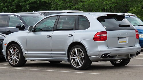Rear view, 9PA Cayenne GTS