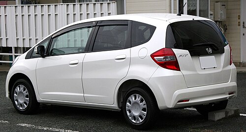 First facelift Honda Fit (Japan)