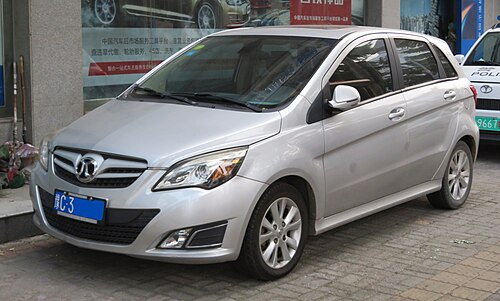 Beijing Auto E-Series hatch front