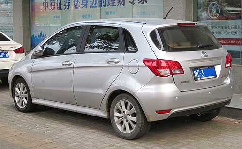 Beijing Auto E-Series hatch rear