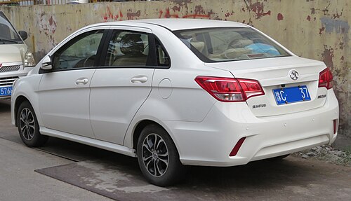 Senova D20 sedan rear