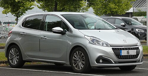 2016 208 1.2 Allure 5-door hatchback (facelift; UK)