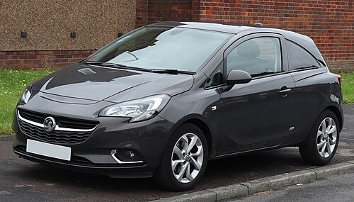Vauxhall Corsavan based on the fifth-generation (Corsa E)