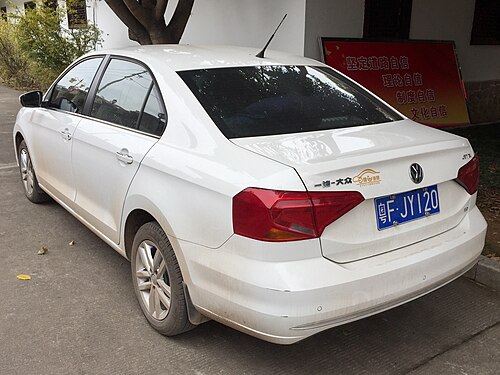 Jetta II (2017–2020) rear