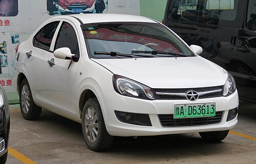 2018 JAC iEV4, front