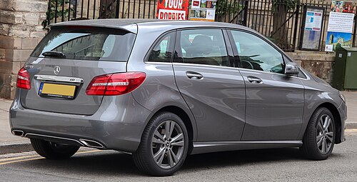 2018 Mercedes-Benz B 220d Exclusive Edition (facelift; UK)
