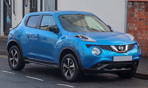 2018 Nissan Juke (UK; facelift)