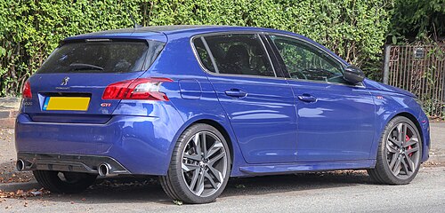 Peugeot 308 GTi (facelift) rear