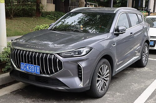 First facelift Jetour X70 Plus (front)