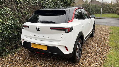 Vauxhall Mokka (rear view, pre-facelift)