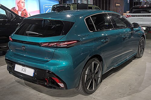 Hatchback (rear view) (facelift)
