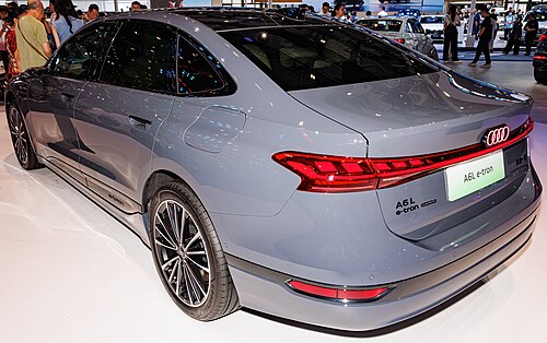 Audi A6L e-tron rear