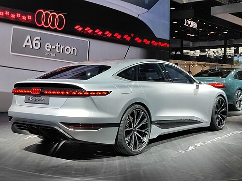Audi A6 e-tron Concept rear