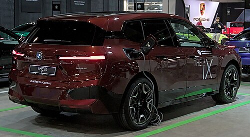 BMW iX rear