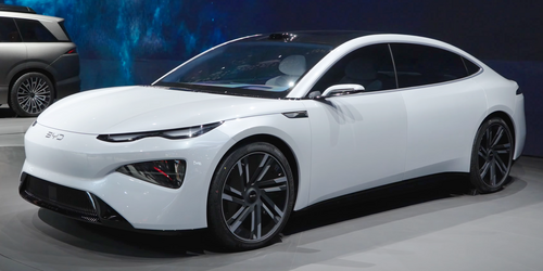 The BYD Ocean-S concept introduced at Auto Shanghai 2025 directly previewed the Seal 08.