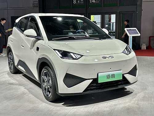 2025 BYD Seagull facelift