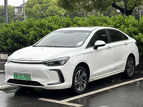 Beijing EU5 Plus front
