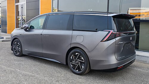 Rear view (EV)
