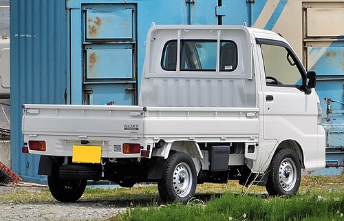 Facelifted Daihatsu Hijet Truck (S211P, 2007-2014)