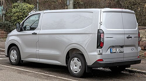 Rear view (Transit Custom)