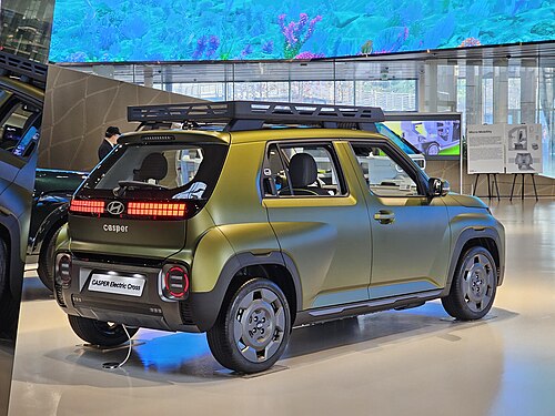 Rear view (Casper Electric Cross)