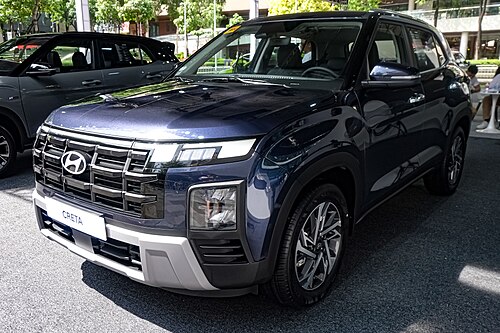 2025 Hyundai Creta Premium (SU2id, Philippines; facelift)
