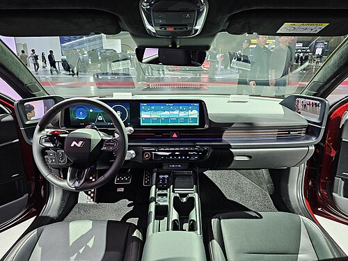 Facelift Ioniq 6 N Line (interior)