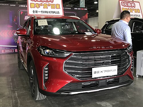 Jetour X70 Plus production (for comparison)