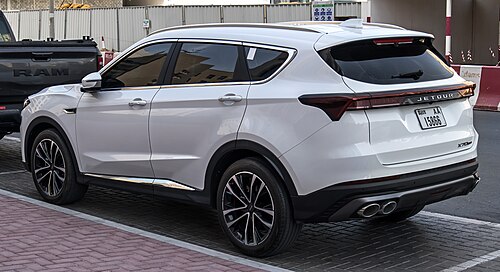 Jetour X70 Plus in UAE (rear)