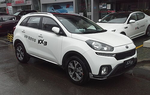 Kia KX3 pre-facelift front