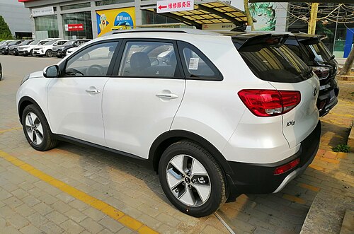 Kia KX3 EV rear